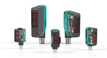 Фотодатчики Pepperl+Fuchs Серії R10x для точного виявлення та вимірювання відстані в автоматизованих конвеєрних системах.